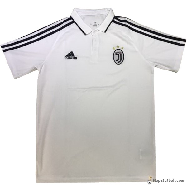 Polo Juventus 2017/18 Blanco Negro